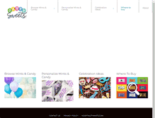 Tablet Screenshot of partysweets.com