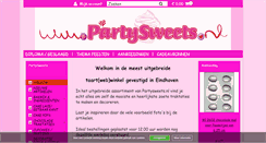 Desktop Screenshot of partysweets.nl